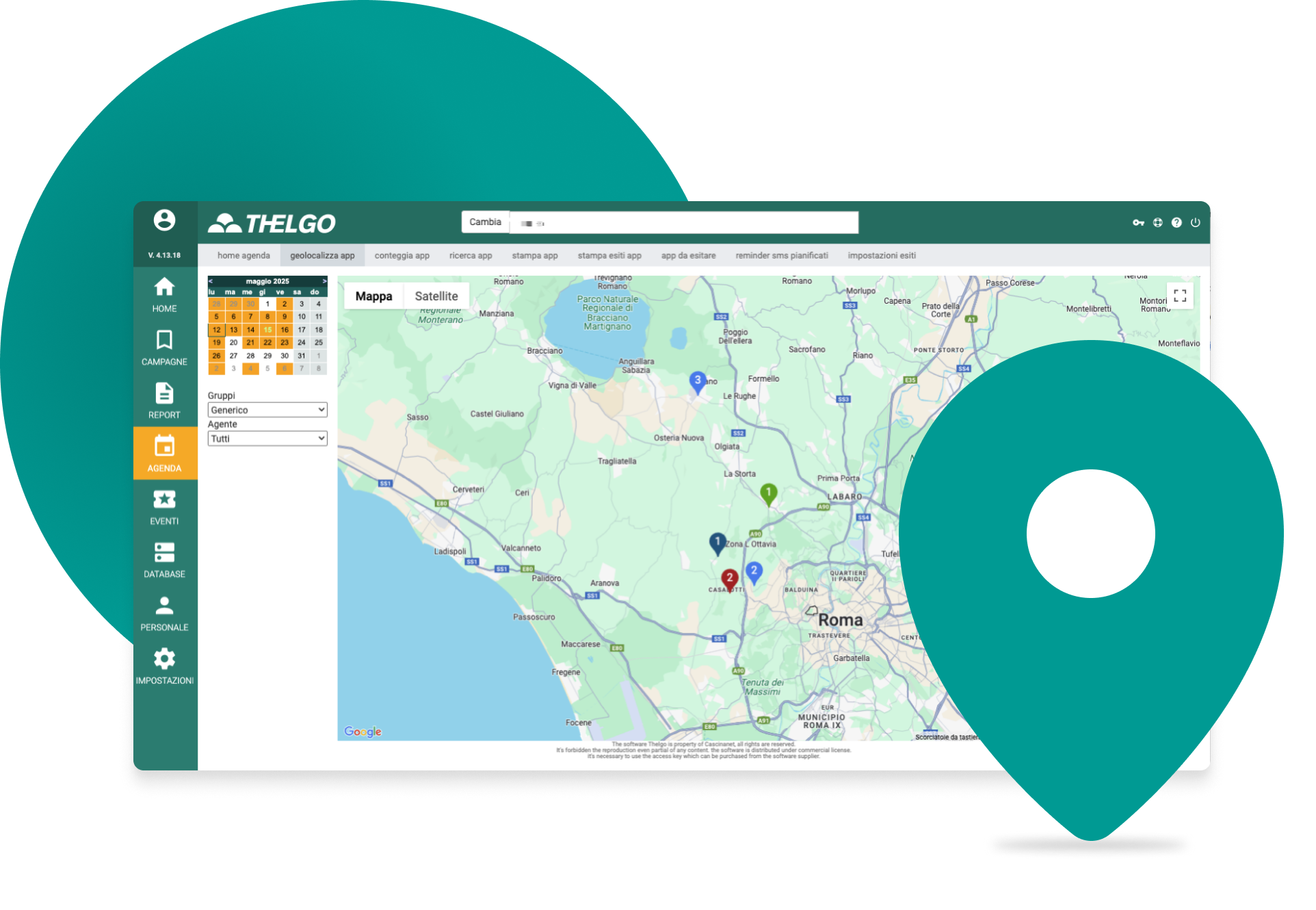 Agenda Thelgo Mappa